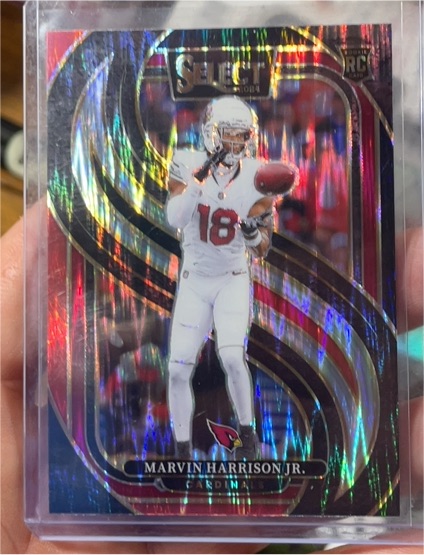 2024 Panini Select Premier Level #115 Marvin Harrison Jr. — front