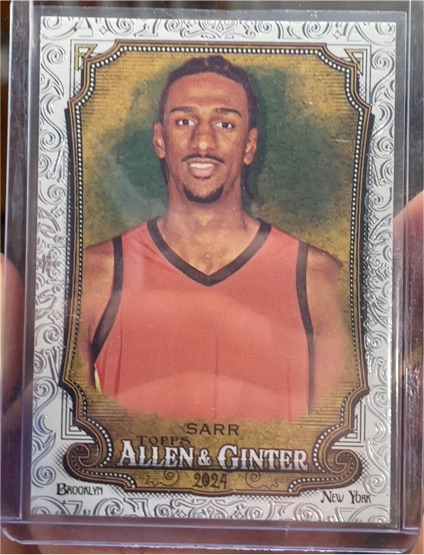 2024 Topps Allen & Ginter #239 Alex Sarr — front