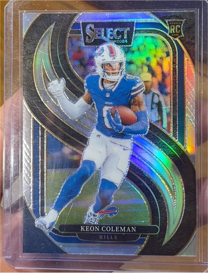 2024 Panini Select Premier Level #153 Keon Coleman — front
