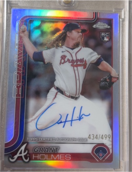 2025 Topps Chrome #RA-GH Grant Holmes — front
