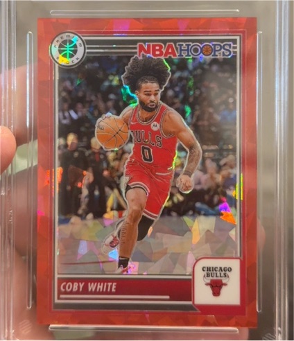 2023-24 Panini NBA Hoops Premium Stock #278 Coby White — front