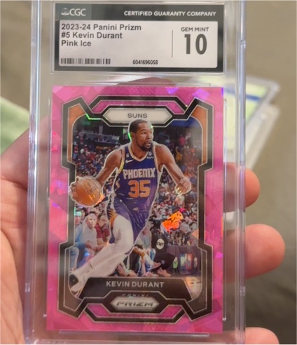 2023-24 Panini Prizm #5 Kevin Durant — front