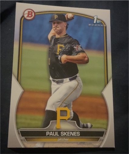 2023 Bowman Draft #BD-14 Paul Skenes — front