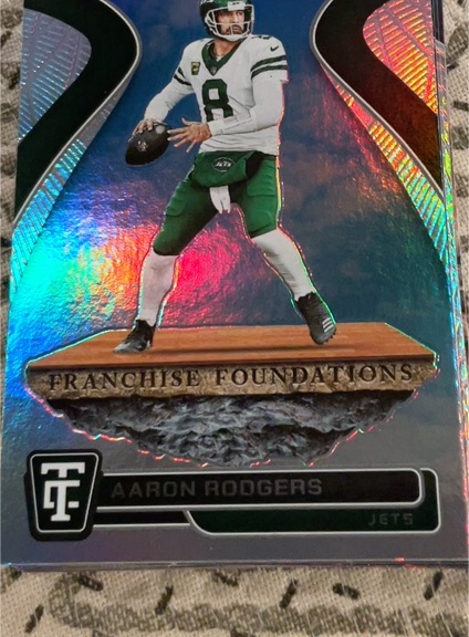2024 Panini Totally Certified Franchise Foundations Aaron Rodgers — front