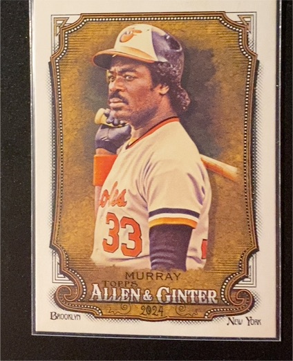 2024 Topps Allen & Ginter #340 Eddie Murray — front