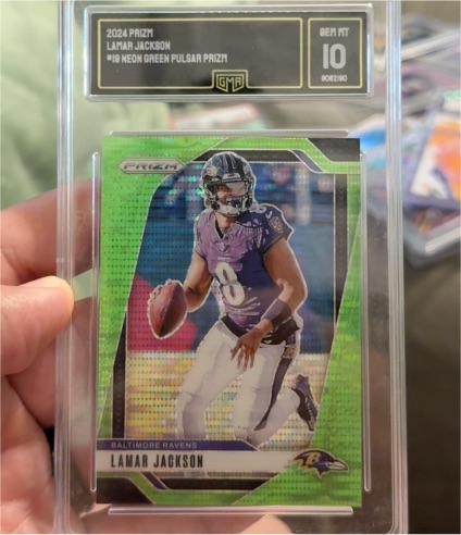 2024 Panini Prizm #19 Lamar Jackson — front