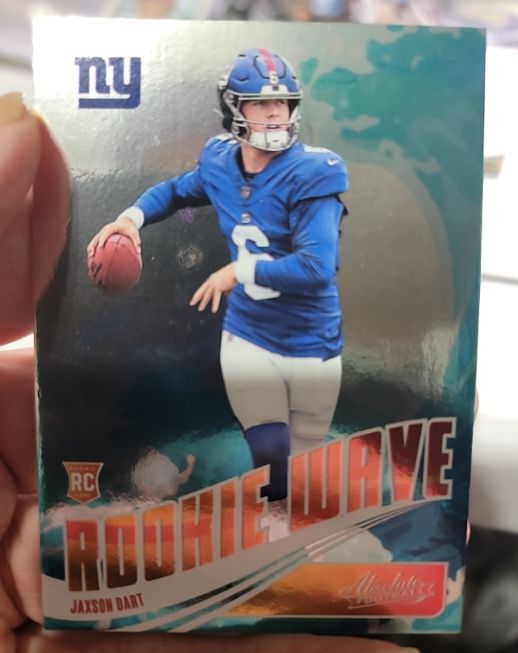 2025 Panini Absolute Rookie Wave #RW-JDT Jaxson Dart — front