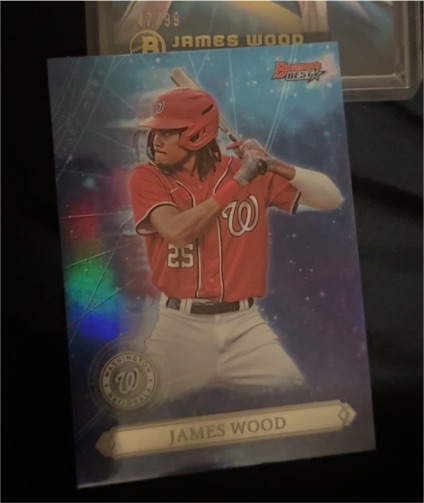 2023 Bowman's Best #AP-30 James Wood Astral Projections — front