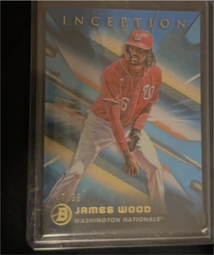 2023 Bowman Inception #31 James Wood — front