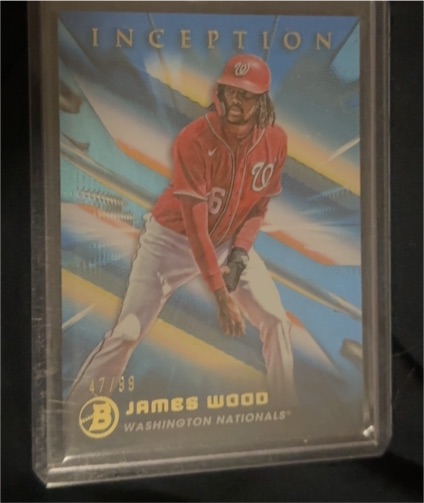 2023 Bowman Inception #31 James Wood — front