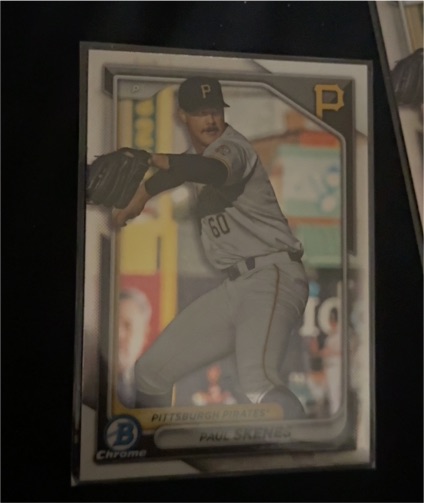 2024 Bowman Chrome #BCP-125 Paul Skenes — front