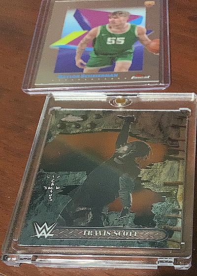 2022 Topps WWE Travis Scott #XX — front