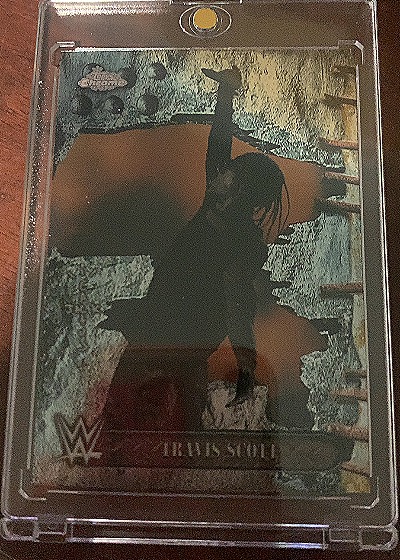 2025 Topps Chrome WWE Cactus Jack #100 Travis Scott — front