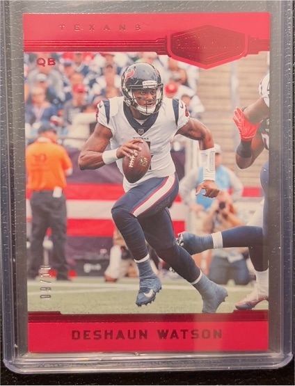 2018 Panini Plates & Patches #73 Deshaun Watson — front