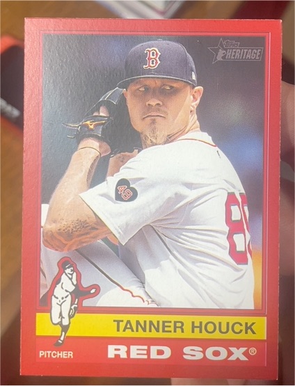 2025 Topps Heritage #30 Tanner Houck — front