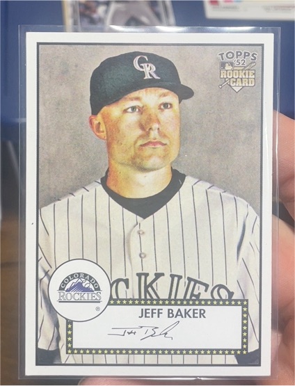 2007 Topps '52 Rookie #16 Jeff Baker — front
