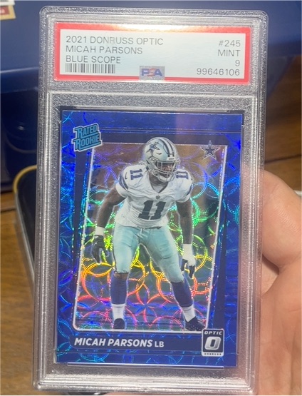 2021 Donruss Optic #245 Micah Parsons — front