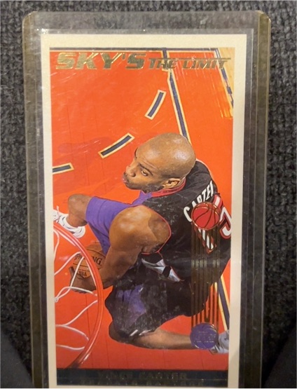 2001-02 Topps High Topps #SL2 Vince Carter Sky’s The Limit — front