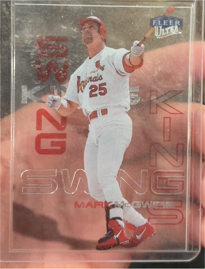 2000 Fleer Ultra #7 Swing Kings Mark McGwire — front