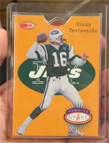1999 Donruss Preferred QBC Passing Grade #6 Vinny Testaverde — front