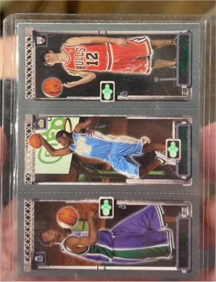 2003-04 Topps Rookie Matrix #115-116-118 Dwyane Wade / T.J. Ford / Kirk Hinrich — front