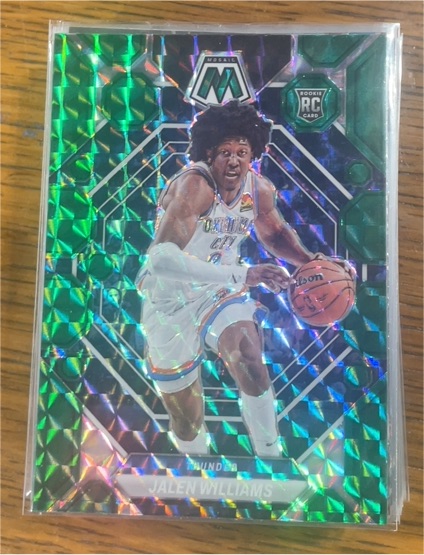 2022-23 Panini Mosaic #217 Jalen Williams — front
