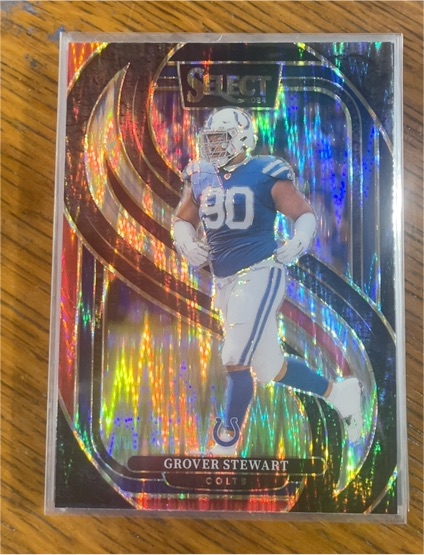2024 Panini Select #024 Grover Stewart — front