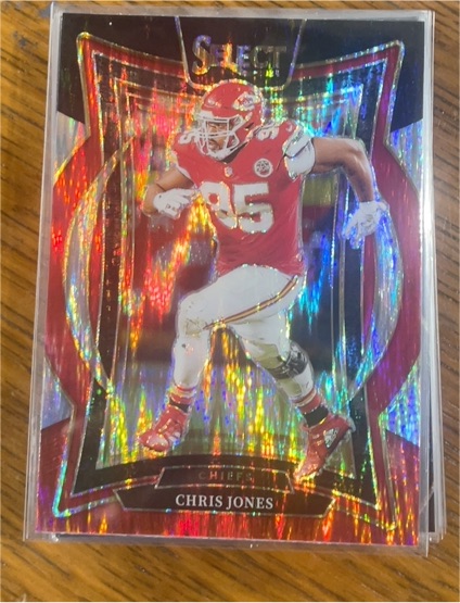 2024 Panini Select #19 Chris Jones — front