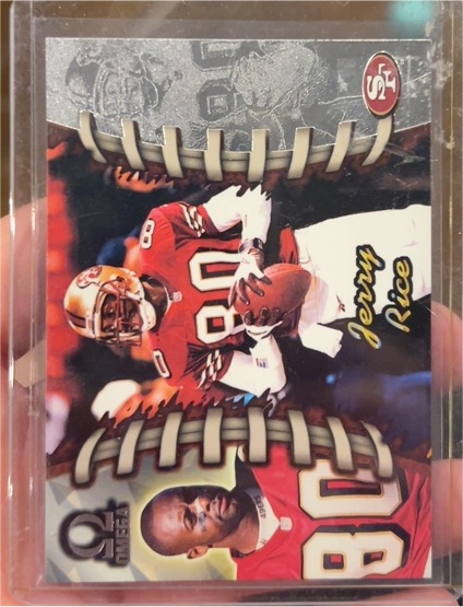 1998 Pacific Omega #215 Jerry Rice — front