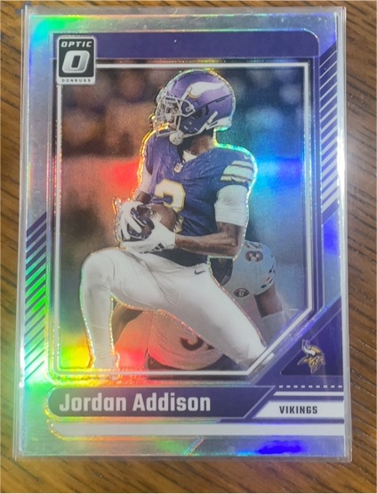 2024 Panini Donruss Optic #129 Jordan Addison — front