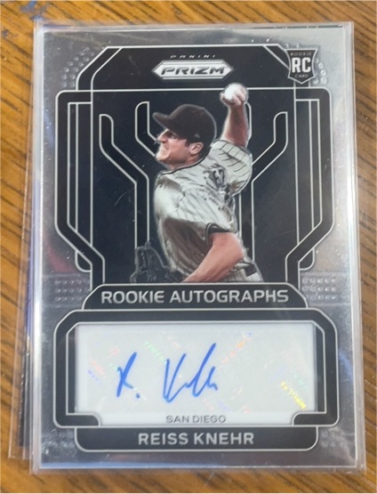 2022 Panini Prizm #RA-RK Reiss Knehr Rookie Autographs — front
