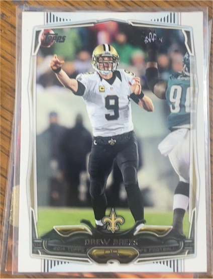 2014 Topps #53a Drew Brees — front
