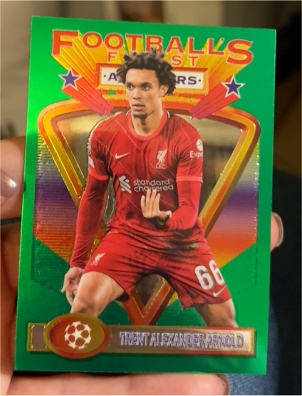 2021-22 Topps Finest Football's Finest All-Stars #120 Trent Alexander-Arnold — front