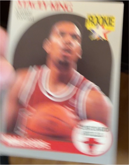 1990 SkyBox #1 B.J. Armstrong — front