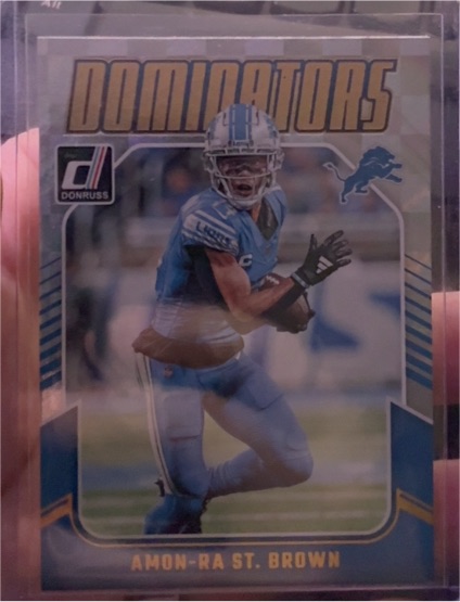 2024 Donruss Dominators #28 Amon-Ra St. Brown — front