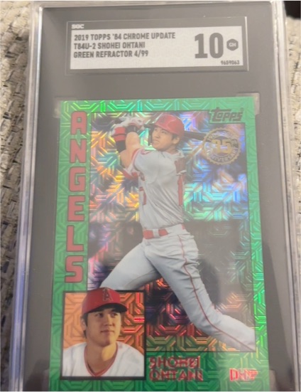 2019 Topps '84 Chrome Update #T84U-2 Shohei Ohtani — front