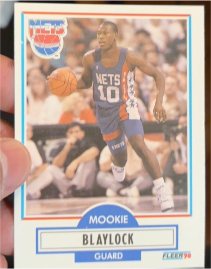 1990-91 Fleer #117 Mookie Blaylock — front