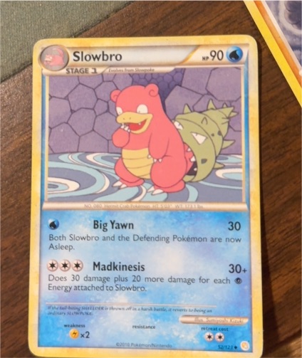 2010 Pokémon HeartGold & SoulSilver #52 Slowbro — front