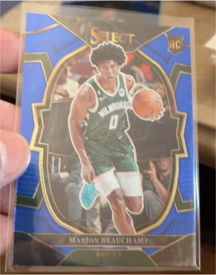 2022-23 Panini Select #75 MarJon Beauchamp — front