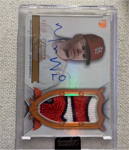 2024 Topps Dynasty Nolan Arenado - Dynastic Deed Patch Auto #DAP-NA1 — front