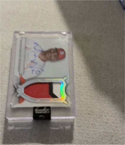 2017 Topps Dynasty Dual Jersey Auto Ozzie Smith — front