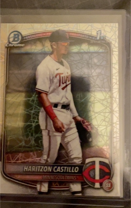 2025 Bowman Chrome #BCP-161 Haritzon Castillo — front