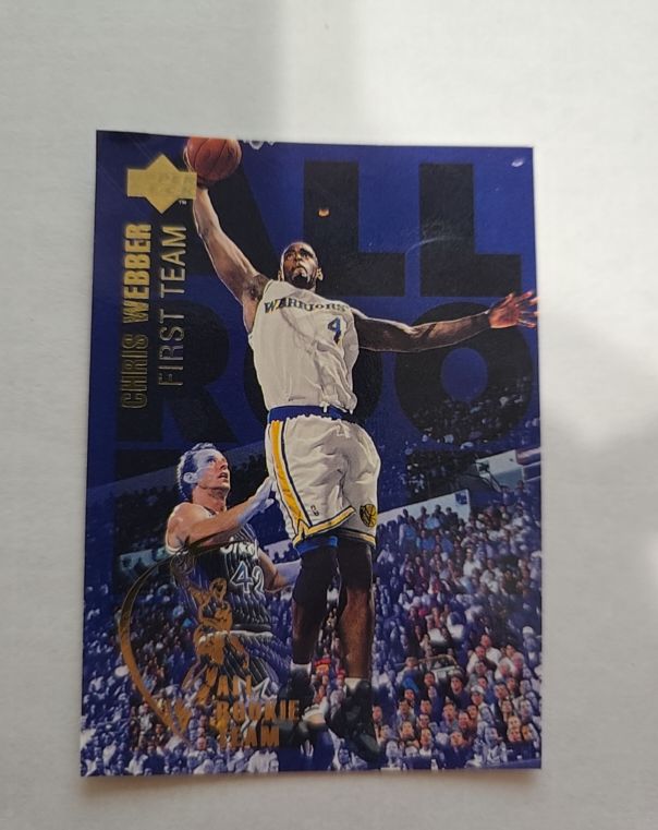 1994-95 Upper Deck #1 Chris Webber — front