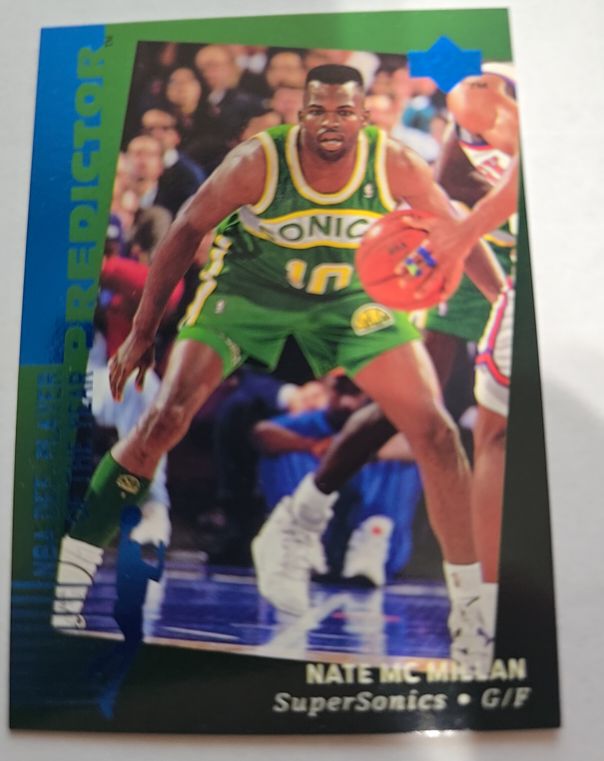 1994-95 Upper Deck Hobby Prizes Predictor #H13 Nate McMillan — front