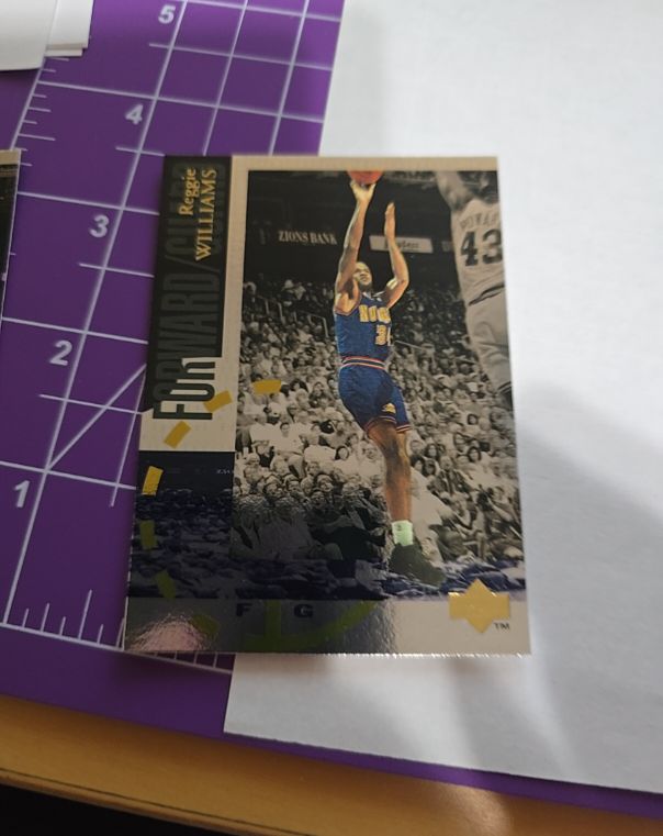 1994-95 Upper Deck Special Edition #SE22 Reggie Williams — front