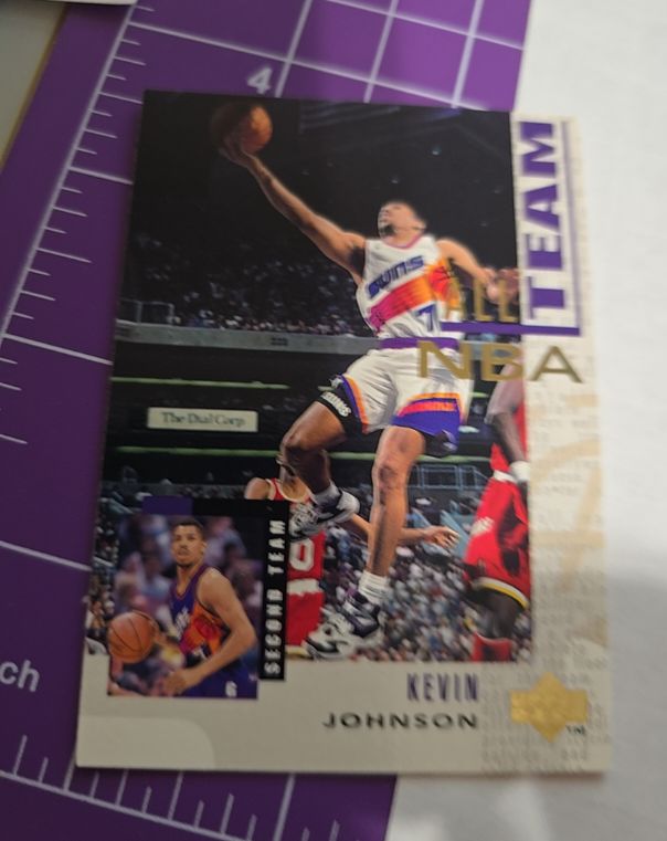 1994-95 Upper Deck #20 Kevin Johnson Phoenix Suns All NBA Team — front