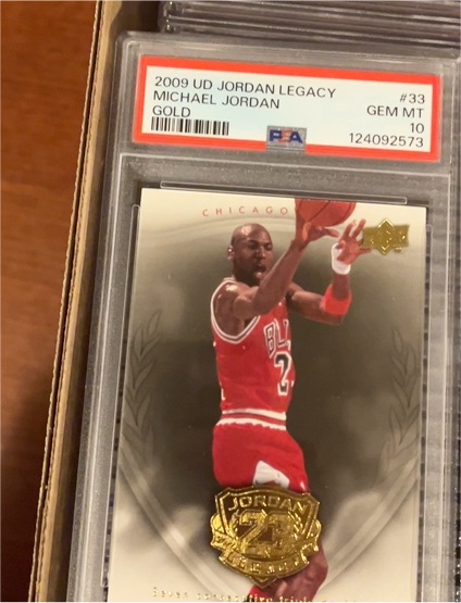 2009 Upper Deck Jordan Legacy Gold #33 Michael Jordan — front
