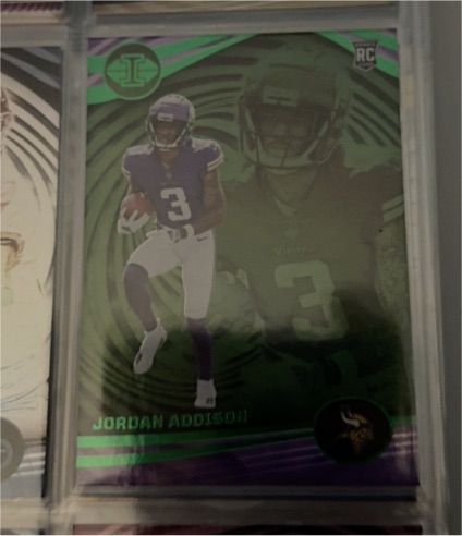 2023 Panini Illusions #73 Jordan Addison — front