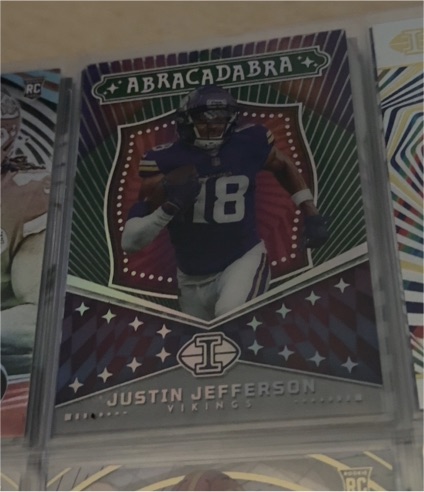 2024 Panini Illusions Abracadabra #15 Justin Jefferson — front