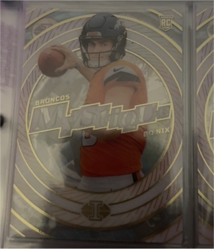 2024 Panini Illusions #3 Bo Nix Mystique — front